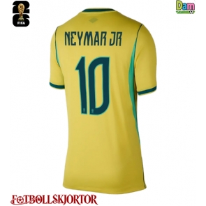 Brasilien Neymar Jr #10 Hemmatröja Dam VM 2026 Kortärmad